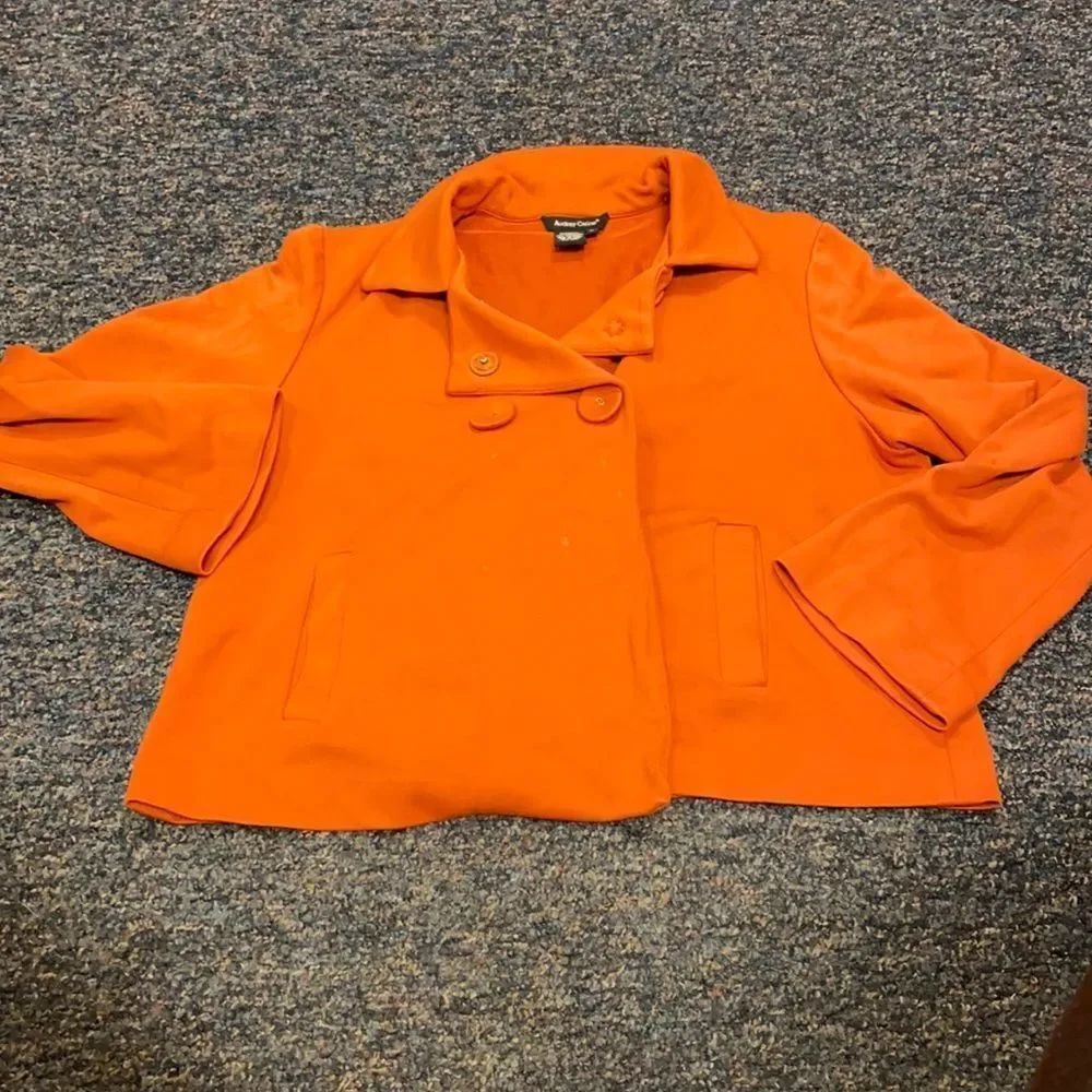 Audrey Celine Burnt Orange Jacket sz. L